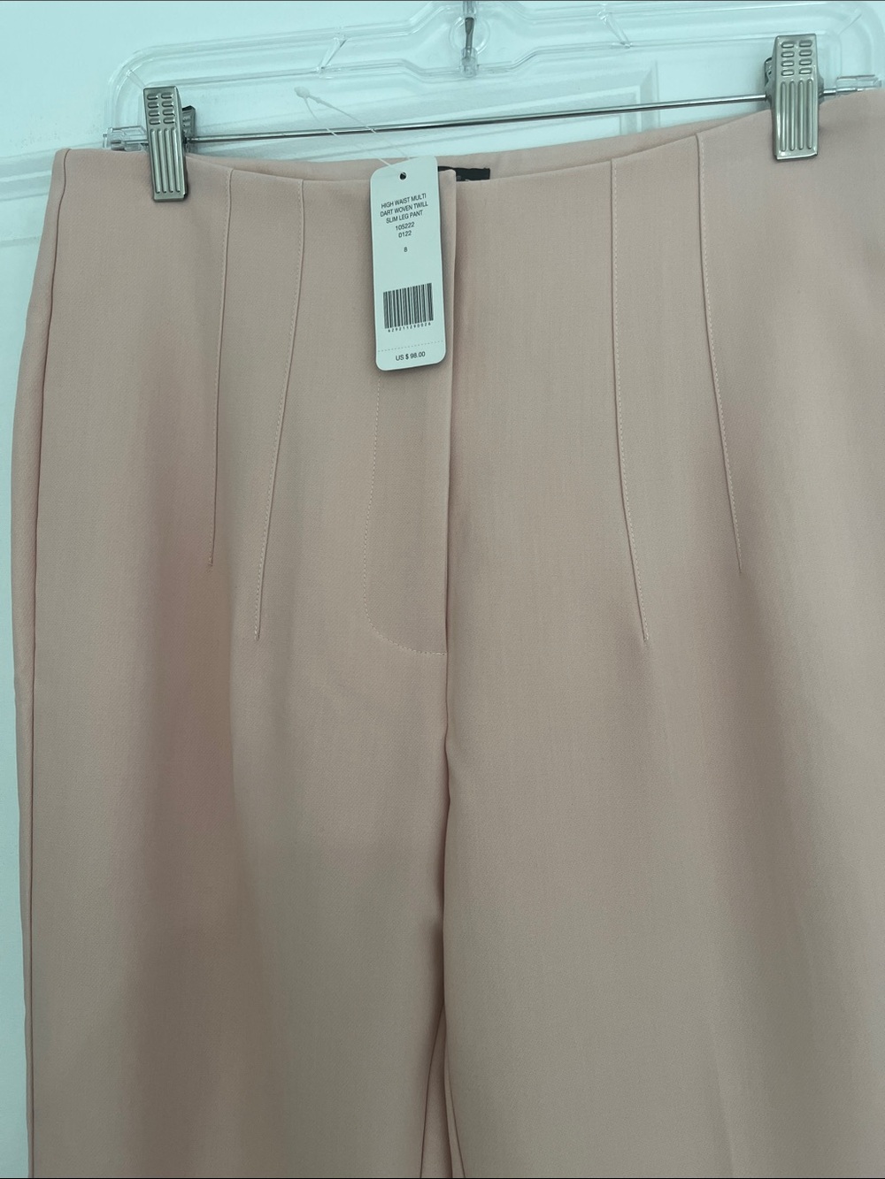 bebe Blush Cropped Ankle Pants